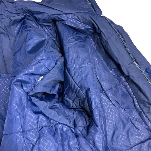 Columbia Jacket M Blue Waterproof Full Zip Active Outdoors Performance - Picture 6 of 13